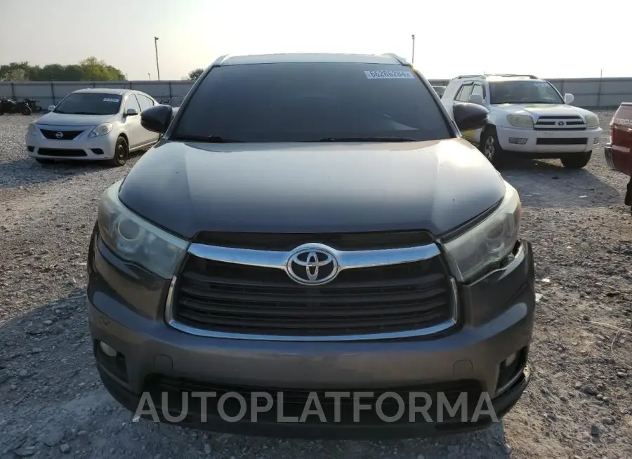 TOYOTA HIGHLANDER 2016 vin 5TDJKRFH0GS288559 from auto auction Copart