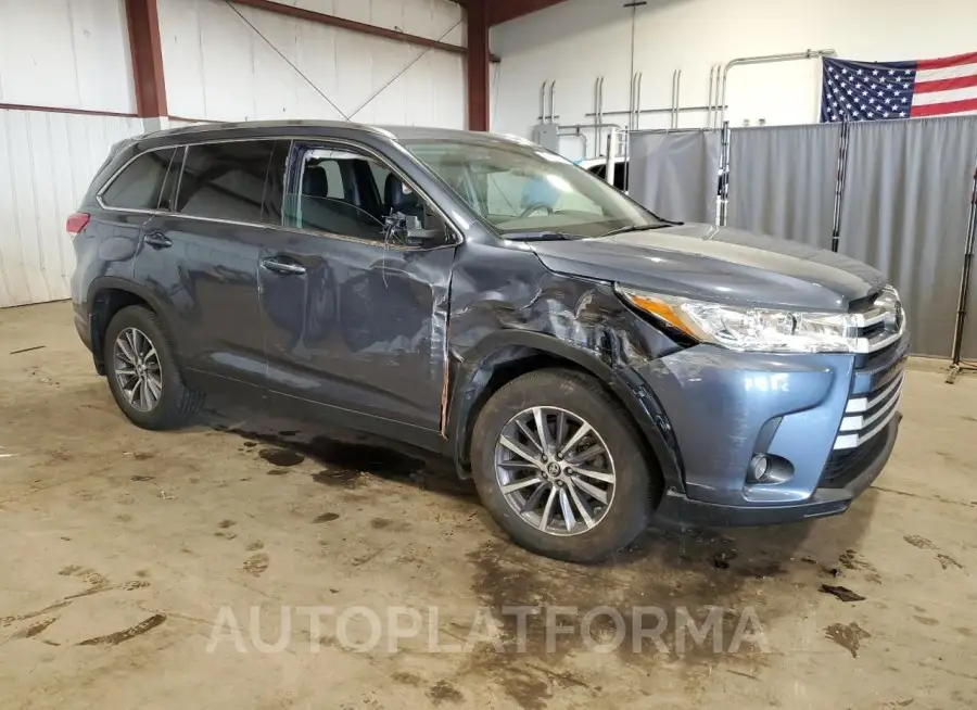 TOYOTA HIGHLANDER 2019 vin 5TDJZRFH0KS717302 from auto auction Copart