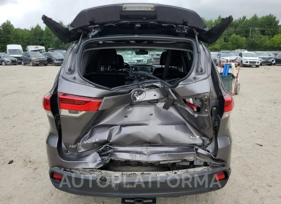 TOYOTA HIGHLANDER 2018 vin 5TDJZRFH1JS544369 from auto auction Copart