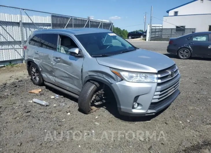 TOYOTA HIGHLANDER 2018 vin 5TDJZRFH6JS530564 from auto auction Copart