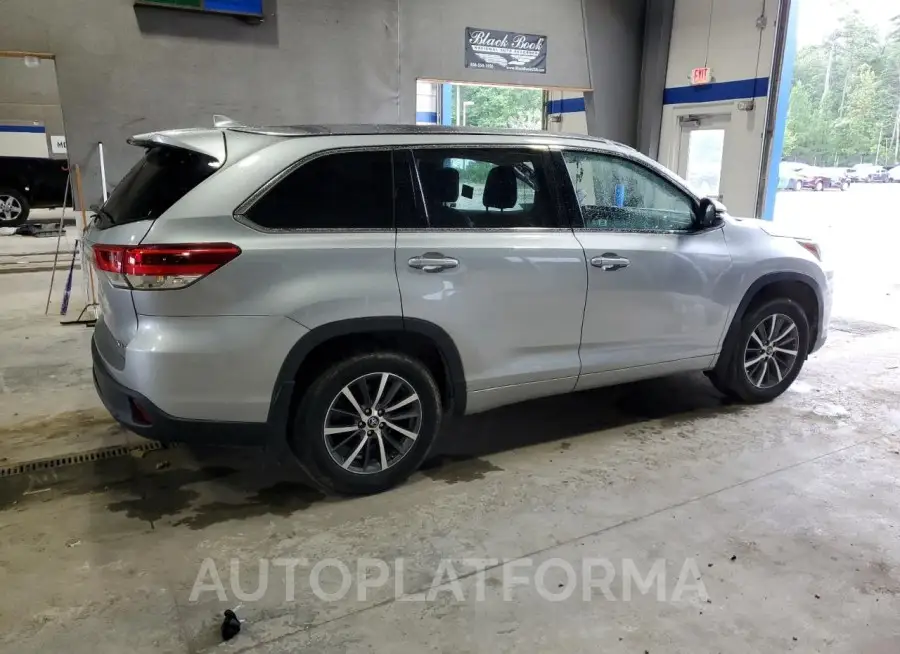 TOYOTA HIGHLANDER 2017 vin 5TDJZRFHXHS391436 from auto auction Copart