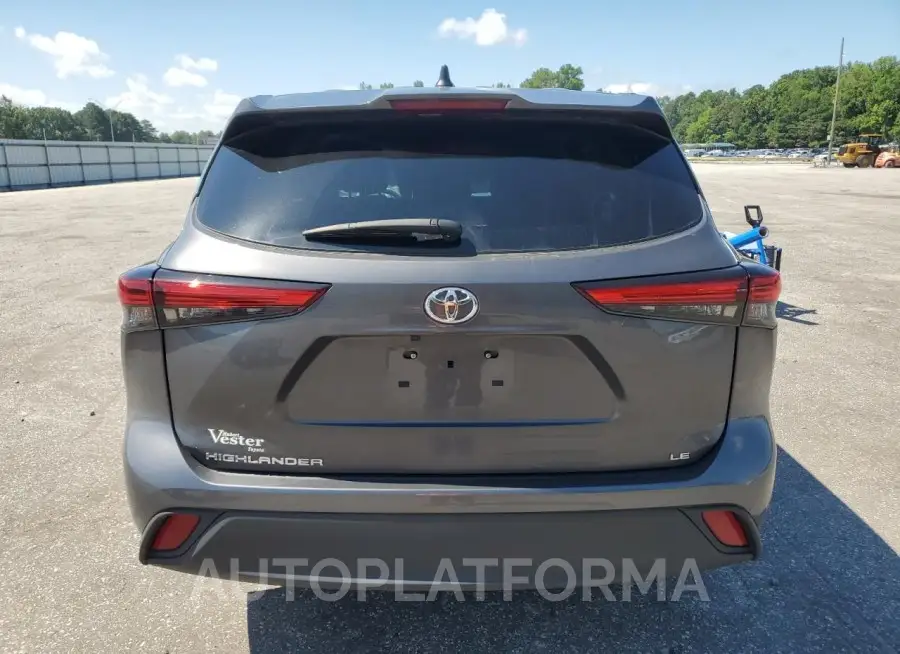 TOYOTA HIGHLANDER 2023 vin 5TDKDRAH2PS020604 from auto auction Copart