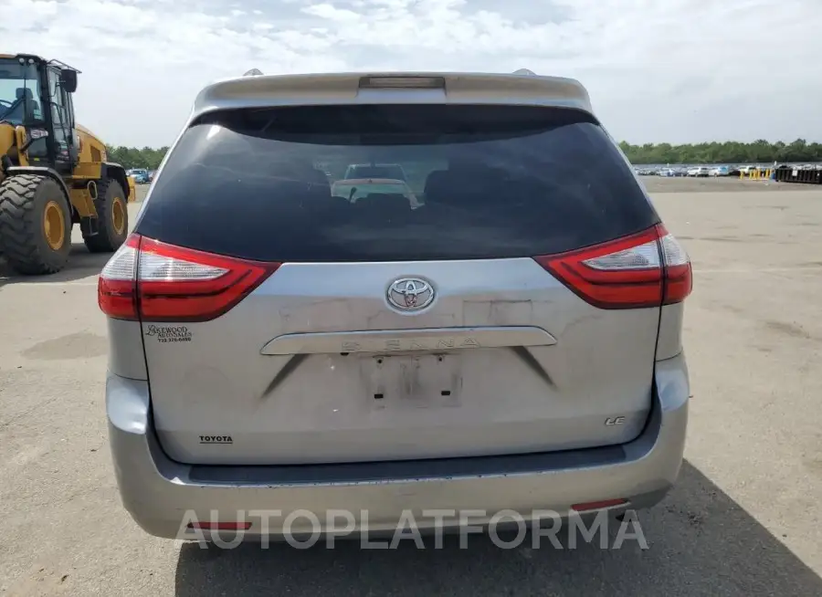 TOYOTA SIENNA LE 2015 vin 5TDKK3DC0FS549647 from auto auction Copart