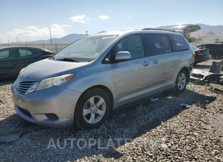 TOYOTA SIENNA LE 2016 vin 5TDKK3DC9GS737696 from auto auction Copart