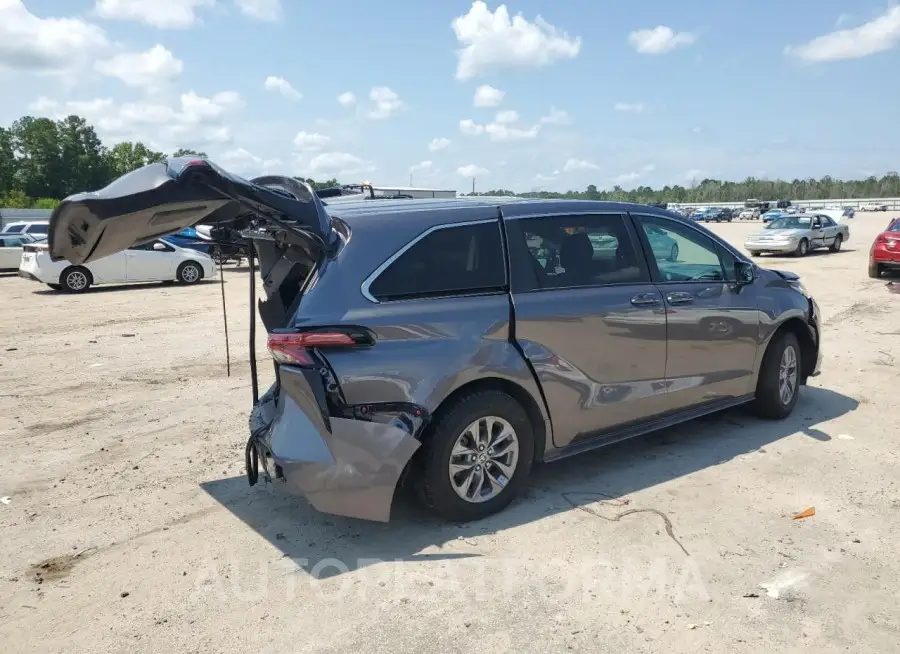 TOYOTA SIENNA LE 2022 vin 5TDKRKECXNS075922 from auto auction Copart