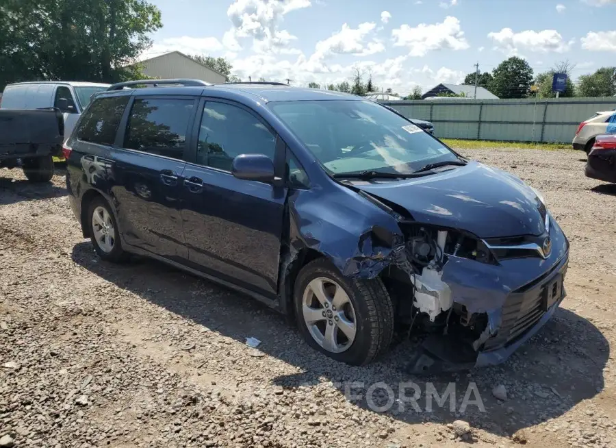 TOYOTA SIENNA LE 2019 vin 5TDKZ3DC6KS005742 from auto auction Copart