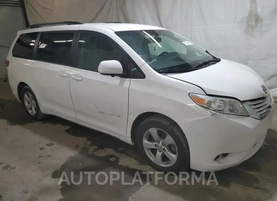 TOYOTA SIENNA LE 2017 vin 5TDKZ3DC8HS800137 from auto auction Copart