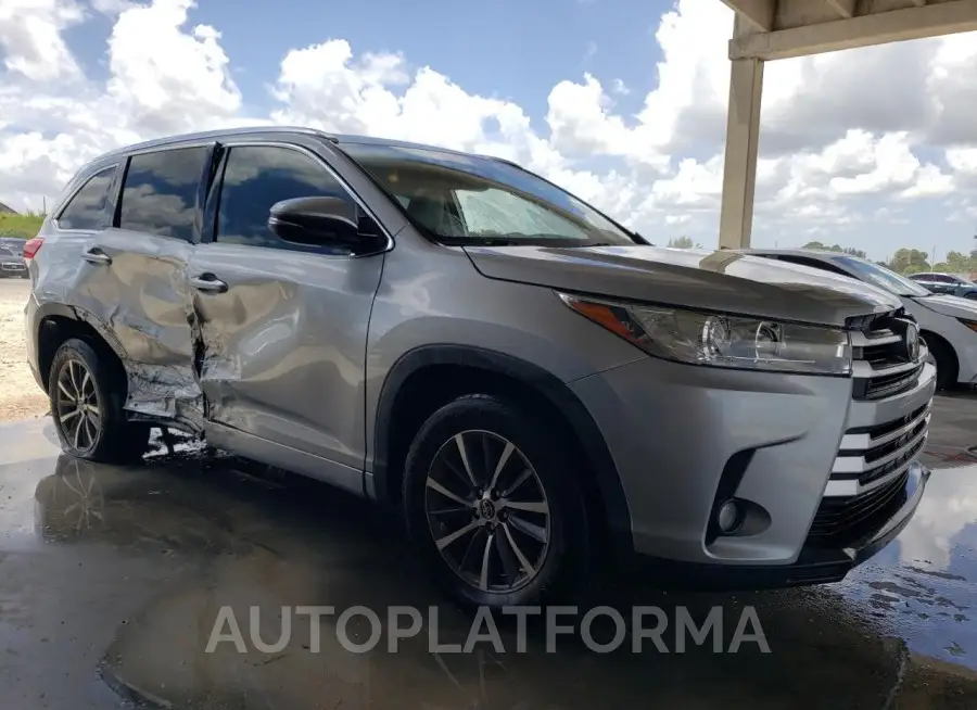 TOYOTA HIGHLANDER 2018 vin 5TDKZRFH3JS259869 from auto auction Copart