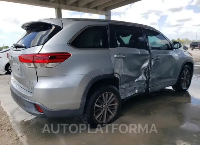 TOYOTA HIGHLANDER 2018 vin 5TDKZRFH3JS259869 from auto auction Copart