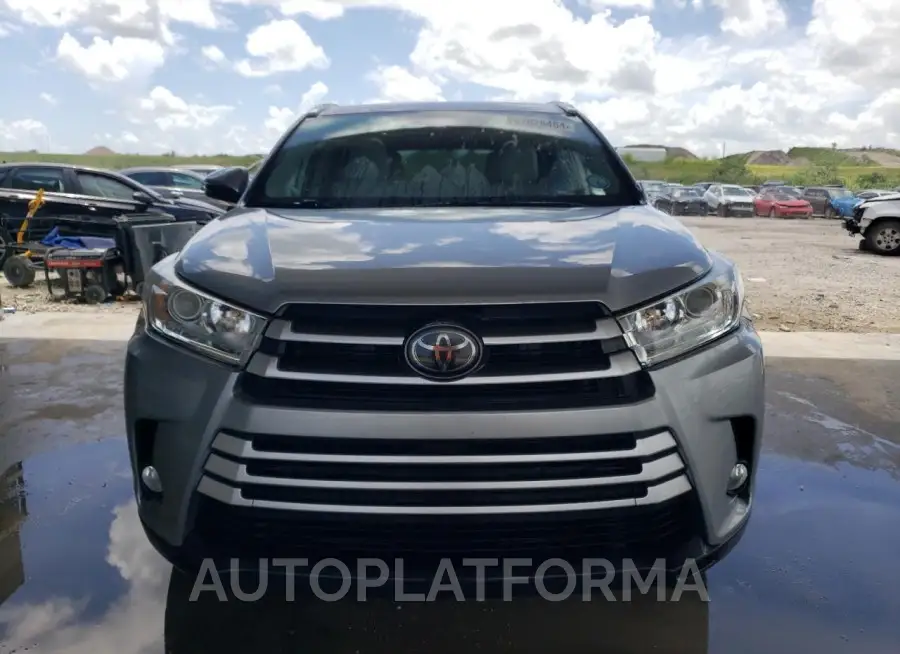 TOYOTA HIGHLANDER 2018 vin 5TDKZRFH3JS259869 from auto auction Copart