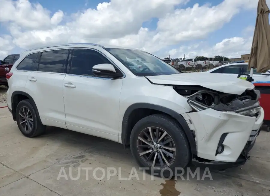 TOYOTA HIGHLANDER 2018 vin 5TDKZRFH6JS535722 from auto auction Copart