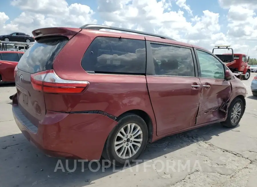 TOYOTA SIENNA XLE 2016 vin 5TDYK3DC2GS715937 from auto auction Copart