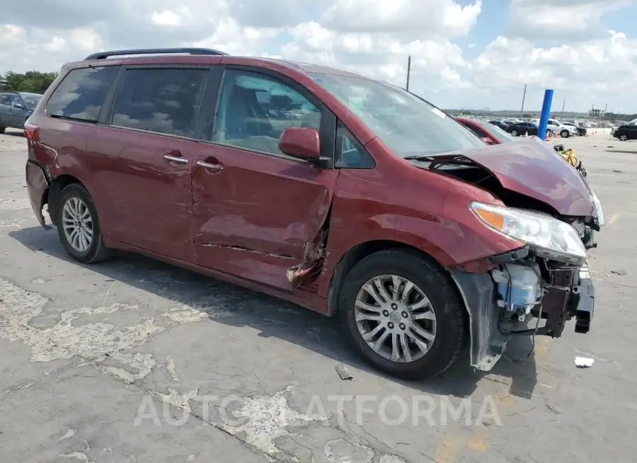 TOYOTA SIENNA XLE 2016 vin 5TDYK3DC2GS715937 from auto auction Copart