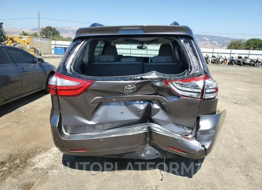 TOYOTA SIENNA XLE 2016 vin 5TDYK3DC8GS723587 from auto auction Copart