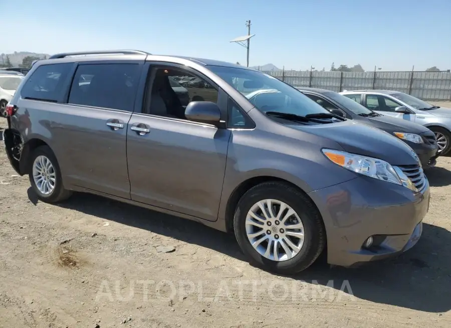 TOYOTA SIENNA XLE 2016 vin 5TDYK3DC8GS723587 from auto auction Copart