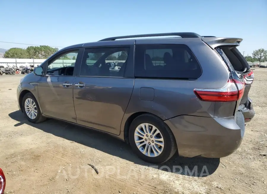 TOYOTA SIENNA XLE 2016 vin 5TDYK3DC8GS723587 from auto auction Copart