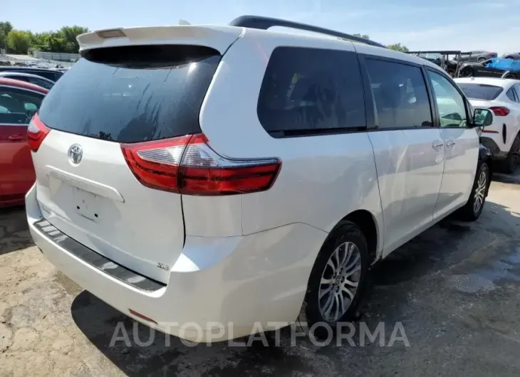 TOYOTA SIENNA XLE 2020 vin 5TDYZ3DC1LS026767 from auto auction Copart