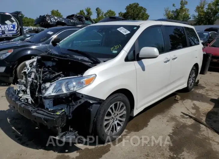 TOYOTA SIENNA XLE 2020 vin 5TDYZ3DC1LS026767 from auto auction Copart