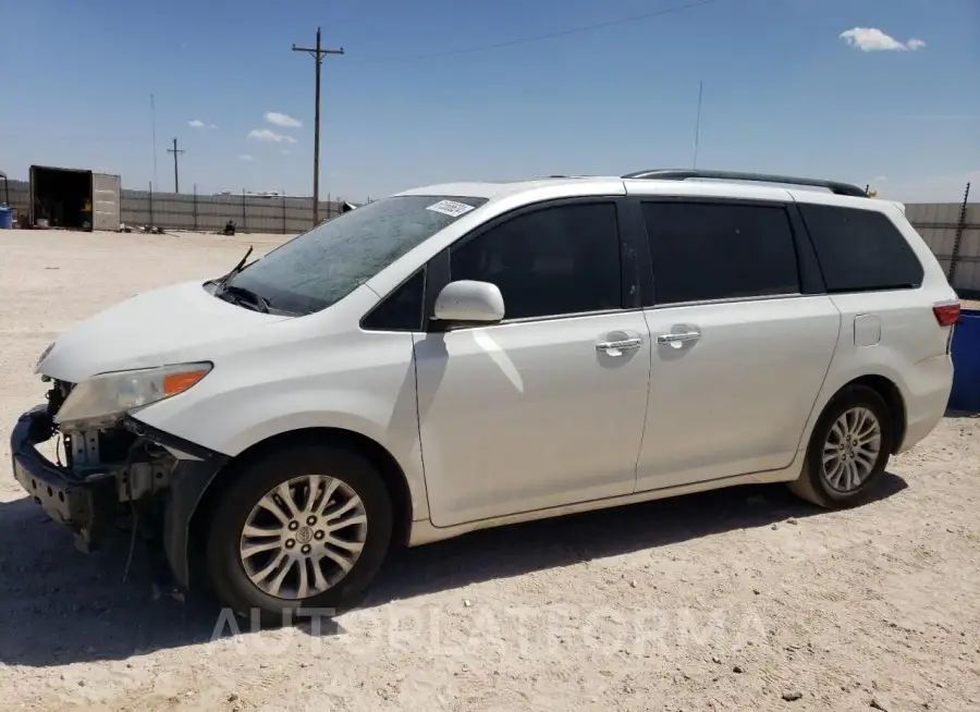 TOYOTA SIENNA XLE 2017 vin 5TDYZ3DC6HS899809 from auto auction Copart