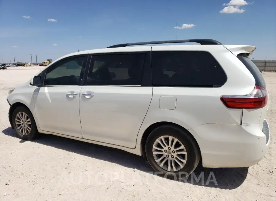 TOYOTA SIENNA XLE 2017 vin 5TDYZ3DC6HS899809 from auto auction Copart