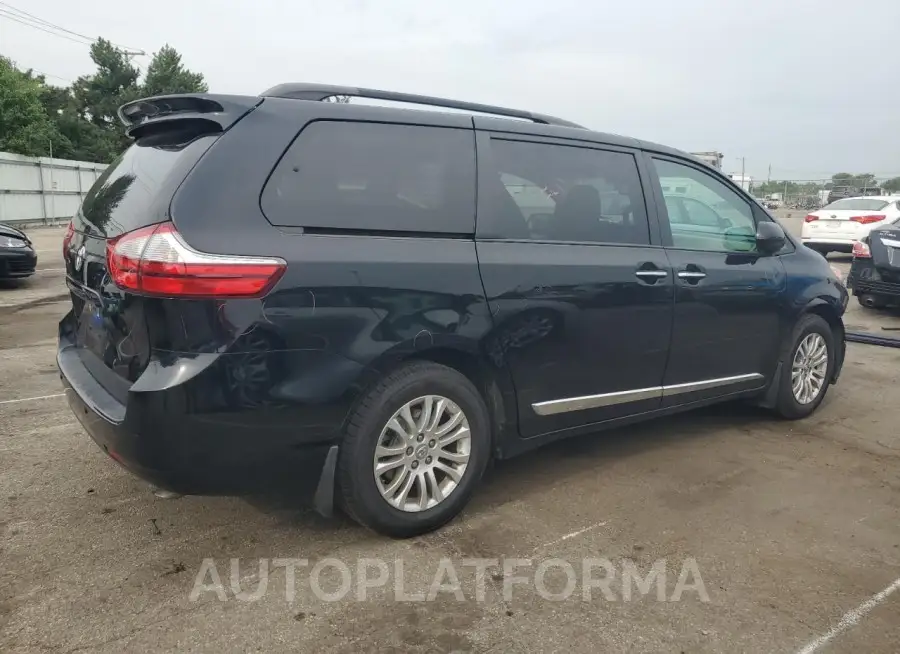 TOYOTA SIENNA XLE 2017 vin 5TDYZ3DC7HS884168 from auto auction Copart