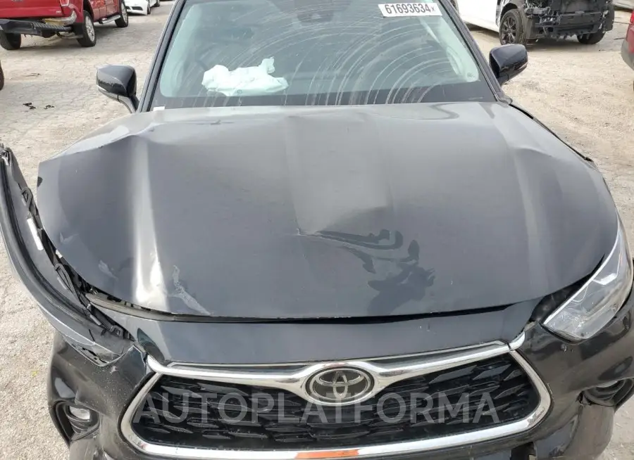 TOYOTA HIGHLANDER 2021 vin 5TDYZRAHXMS517021 from auto auction Copart