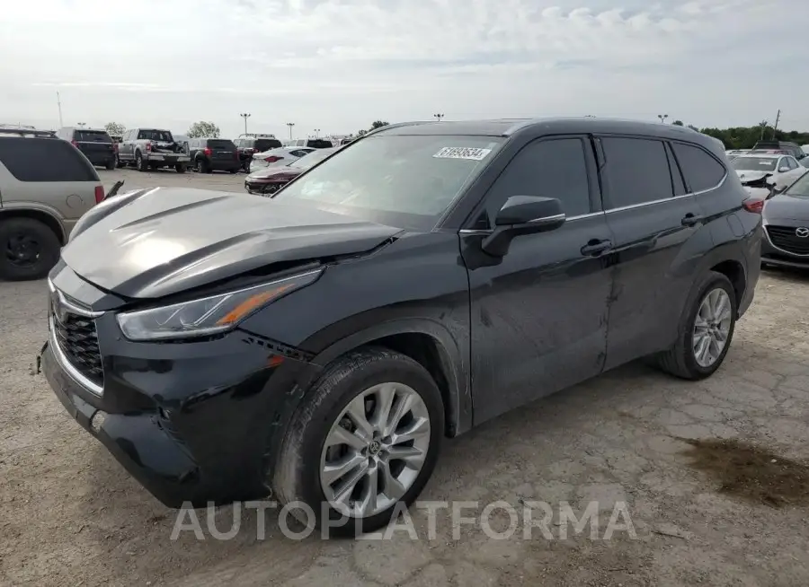 TOYOTA HIGHLANDER 2021 vin 5TDYZRAHXMS517021 from auto auction Copart