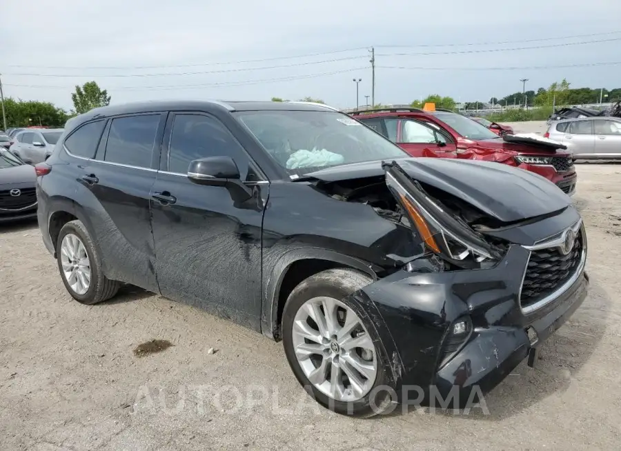 TOYOTA HIGHLANDER 2021 vin 5TDYZRAHXMS517021 from auto auction Copart