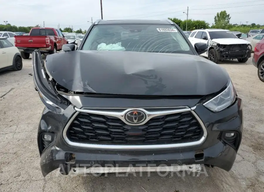 TOYOTA HIGHLANDER 2021 vin 5TDYZRAHXMS517021 from auto auction Copart