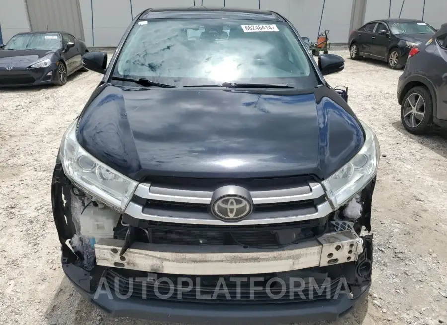 TOYOTA HIGHLANDER 2019 vin 5TDZZRFH6KS298813 from auto auction Copart