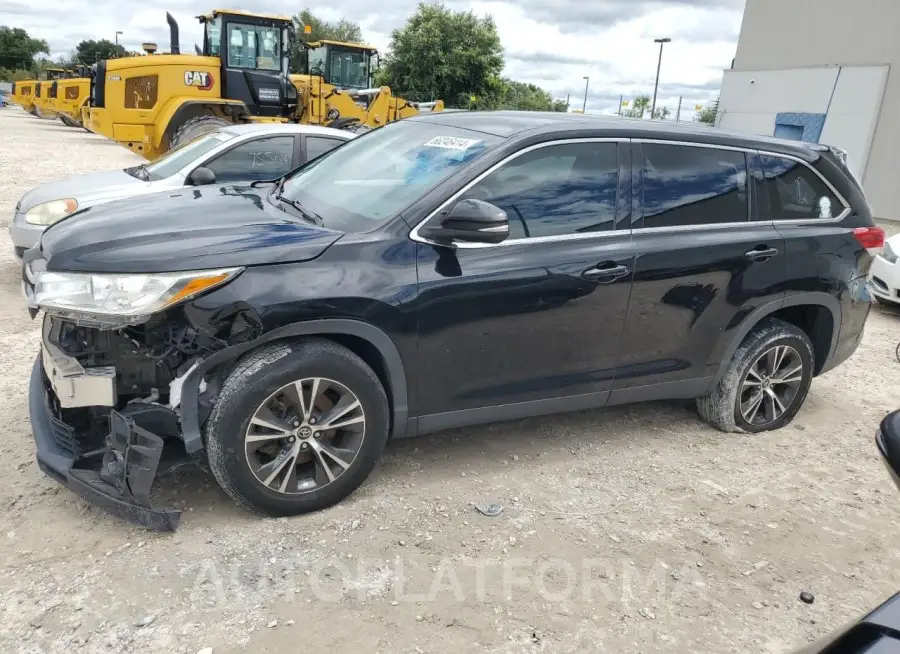 TOYOTA HIGHLANDER 2019 vin 5TDZZRFH6KS298813 from auto auction Copart