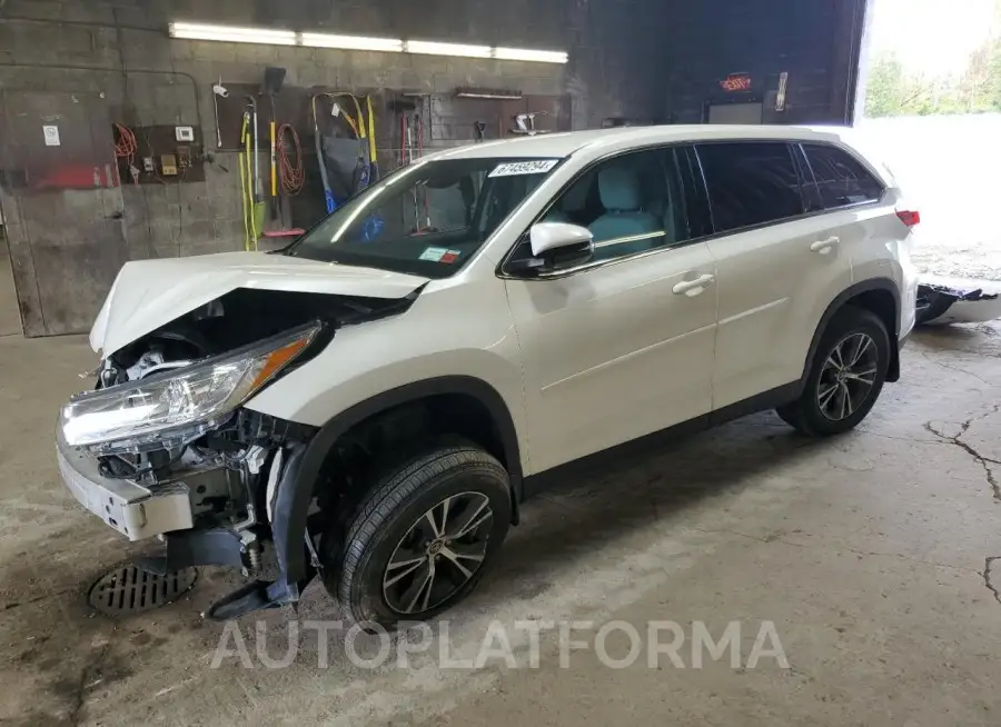 TOYOTA HIGHLANDER 2019 vin 5TDZZRFH9KS323784 from auto auction Copart