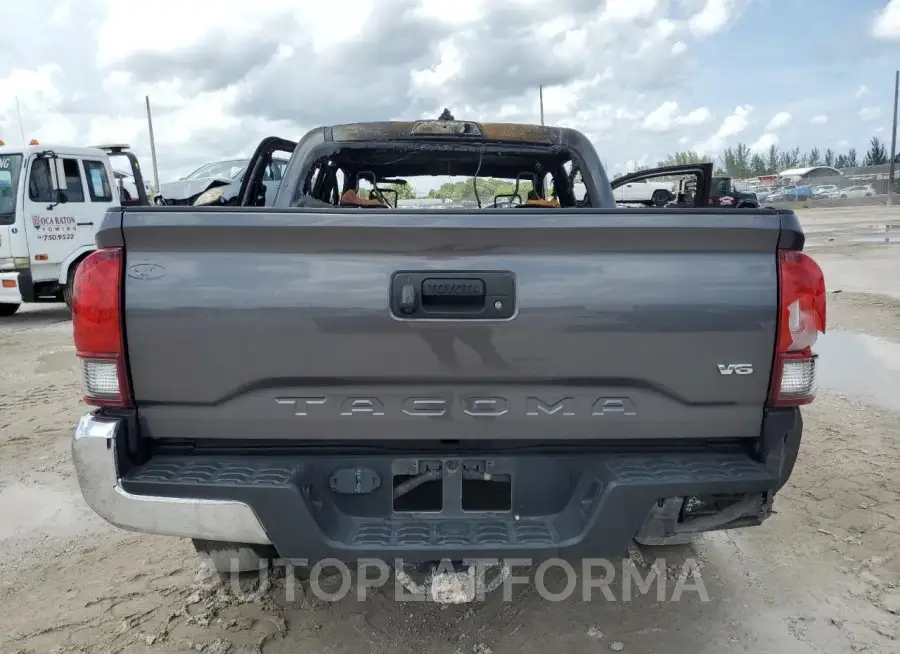 TOYOTA TACOMA DOU 2018 vin 5TFAZ5CN0JX070931 from auto auction Copart