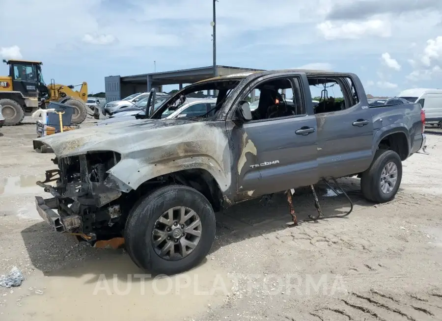 TOYOTA TACOMA DOU 2018 vin 5TFAZ5CN0JX070931 from auto auction Copart