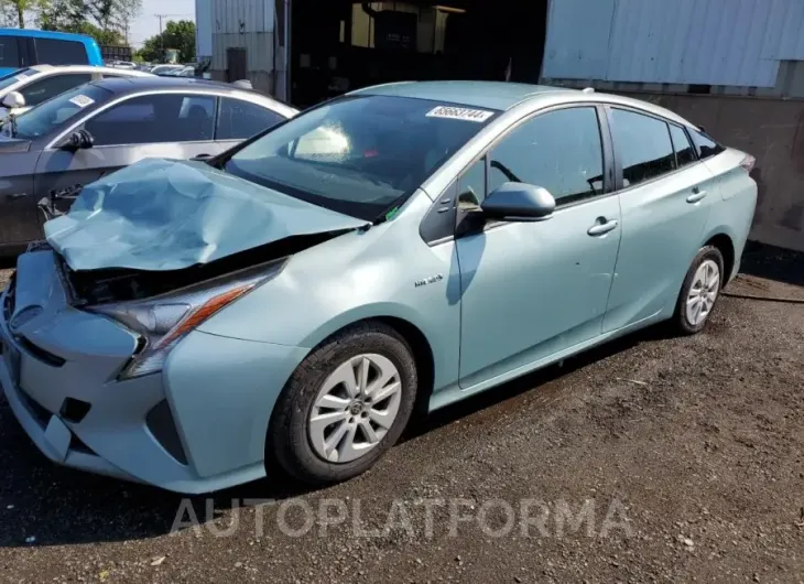 TOYOTA PRIUS 2016 vin JTDKBRFU8G3009961 from auto auction Copart