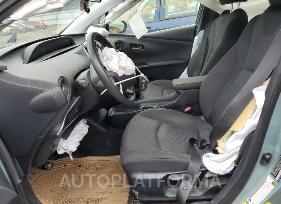 TOYOTA PRIUS 2016 vin JTDKBRFU8G3013749 from auto auction Copart