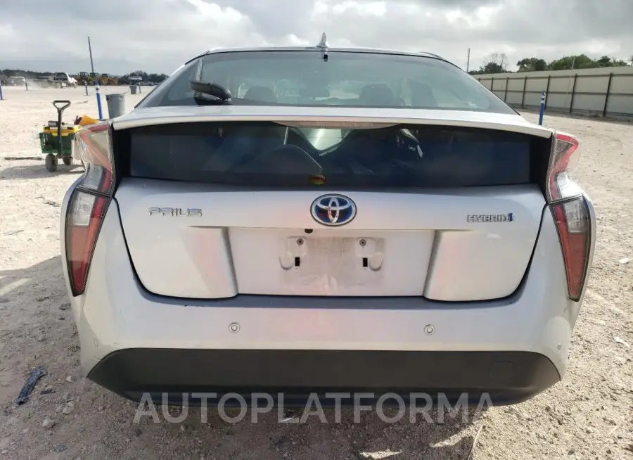 TOYOTA PRIUS 2018 vin JTDKBRFU9J3597618 from auto auction Copart