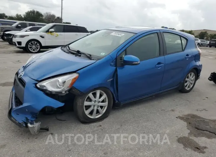 TOYOTA Prius c 2017 vin JTDKDTB31H1596098 from auto auction Copart