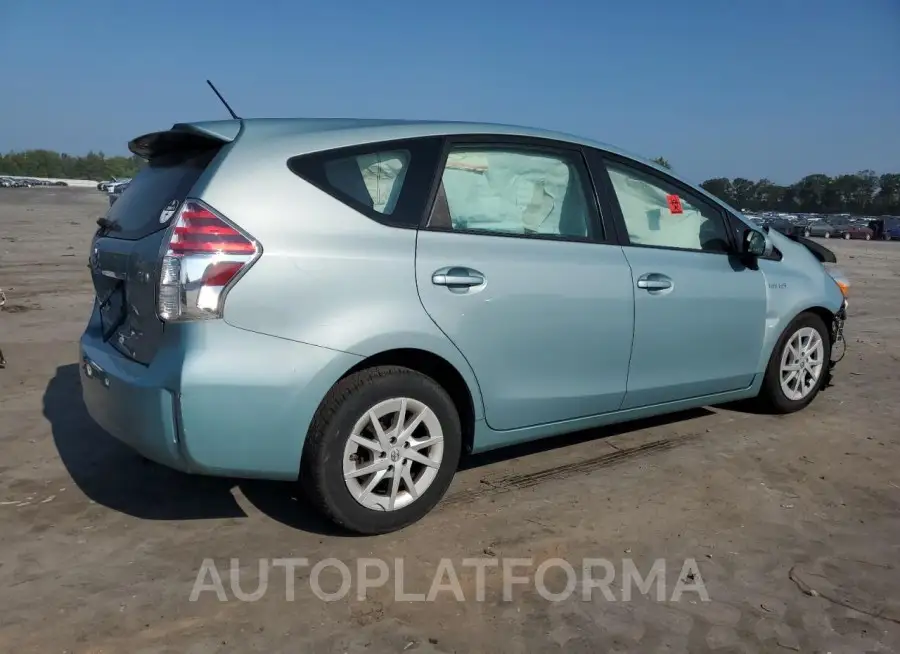 TOYOTA PRIUS V 2015 vin JTDZN3EU5FJ021130 from auto auction Copart