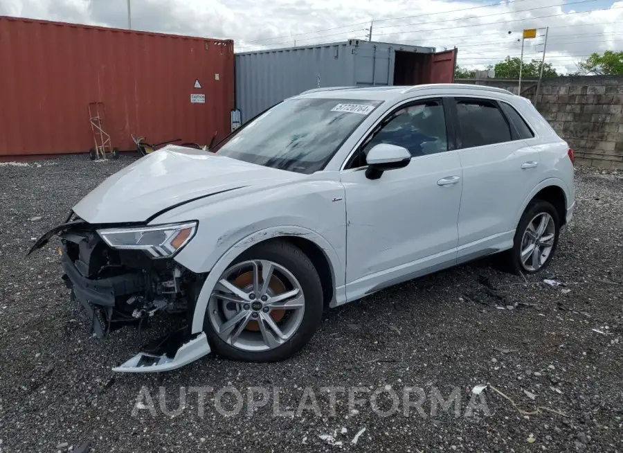 AUDI Q3 PREMIUM 2024 vin WA1DECF33R1051273 from auto auction Copart