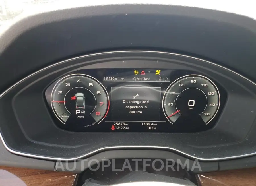 AUDI Q5 PREMIUM 2022 vin WA1EAAFY8N2125596 from auto auction Copart