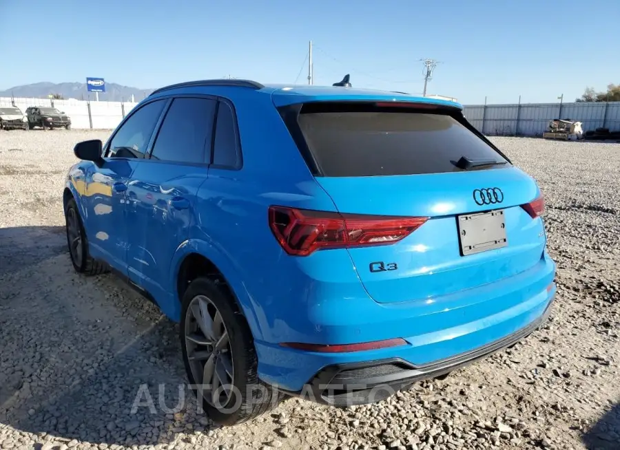 AUDI Q3 PREMIUM 2022 vin WA1EECF34N1043875 from auto auction Copart