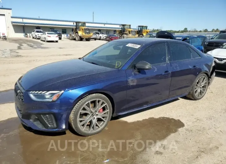 AUDI S4 PRESTIG 2021 vin WAUC4AF42MA086765 from auto auction Copart