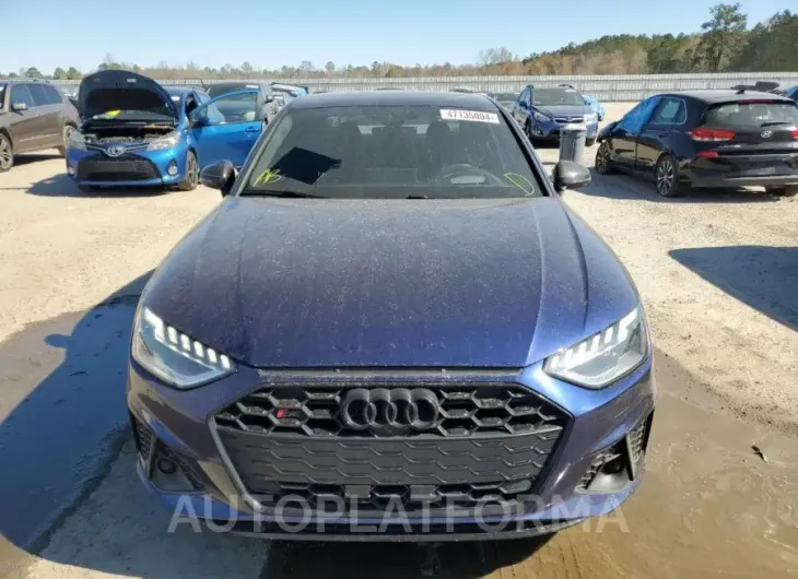 AUDI S4 PRESTIG 2021 vin WAUC4AF42MA086765 from auto auction Copart