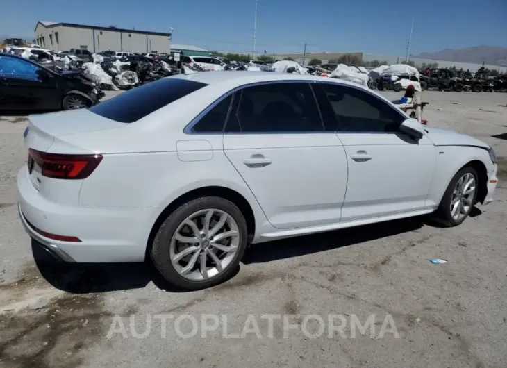 AUDI A4 PREMIUM 2019 vin WAUENAF4XKN001554 from auto auction Copart