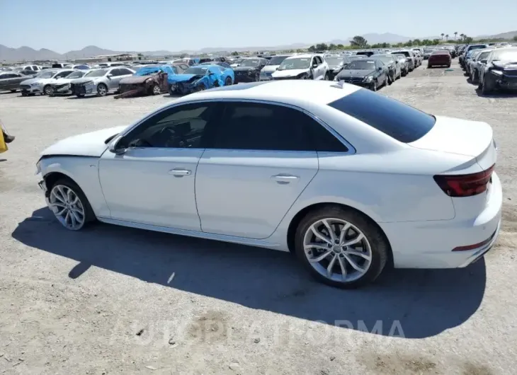 AUDI A4 PREMIUM 2019 vin WAUENAF4XKN001554 from auto auction Copart