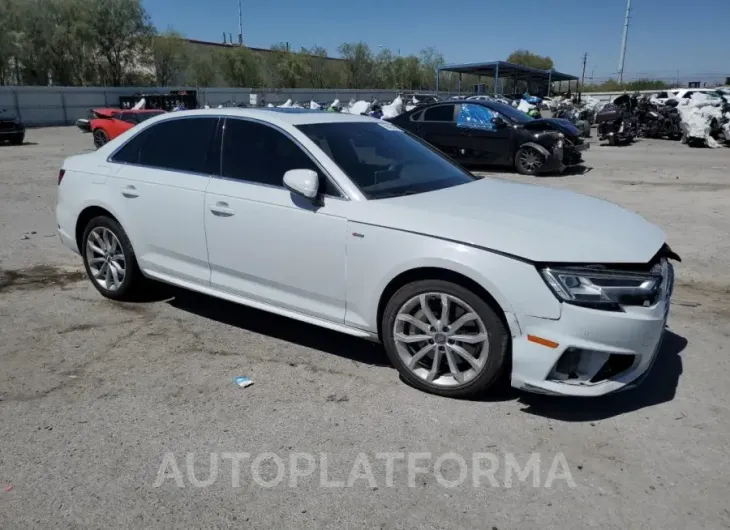 AUDI A4 PREMIUM 2019 vin WAUENAF4XKN001554 from auto auction Copart