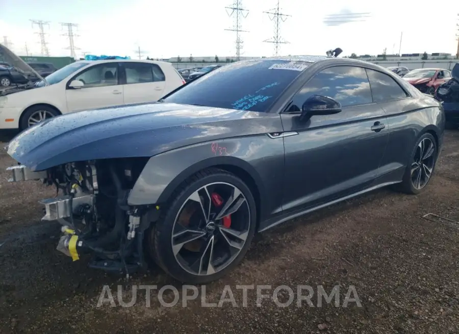 AUDI S5 PRESTIG 2021 vin WAUR4AF51MA018833 from auto auction Copart