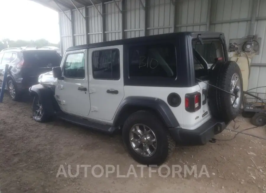 JEEP WRANGLER U 2020 vin 1C4HJXDG1LW274311 from auto auction Copart