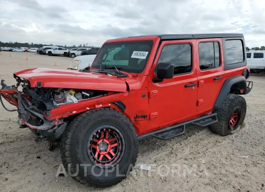 JEEP WRANGLER S 2023 vin 1C4HJXDG7PW672306 from auto auction Copart